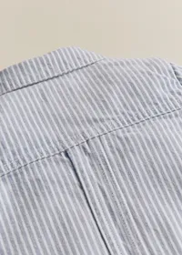 Veste Will - Denim Rayé Bleu — view 5