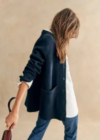 Veste Will Maille - Marine — view 4