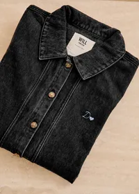Veste Will - Noir Délavé — view 3